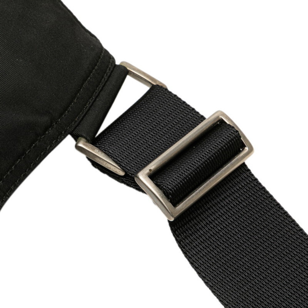 Prada Black Nylon Triangular Crossbody - image 4